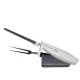 DCG Eltronic EM2121 coltello elettrico 100 W Acciaio inox, Bianco 2