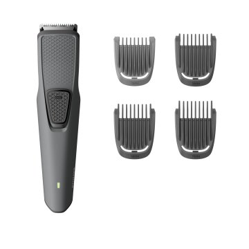 Philips Beardtrimmer series 1000 Regolabarba con lame in acciaio inox