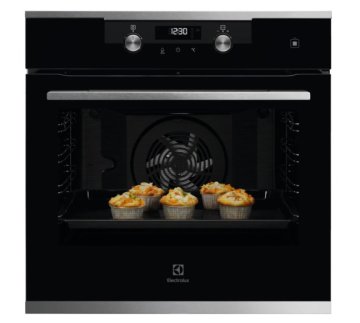 Electrolux KODDH60X 72 L 2980 W Nero, Acciaio inox