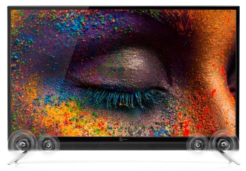 TELE System SOUND43 SMART 4K 109,2 cm (43") 4K Ultra HD Smart TV Wi-Fi Nero 250 cd/m²