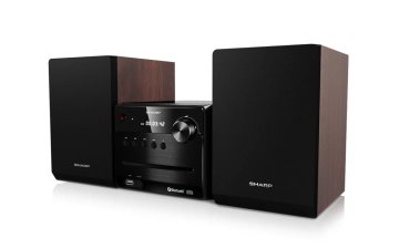 Sharp XL-B510 Microsistema audio per la casa 14 W Nero, Marrone