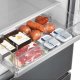 Haier 3D 70 Serie 3 A3FE743CPJ frigorifero con congelatore Libera installazione 450 L E Platino, Stainless steel 12