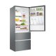 Haier 3D 70 Serie 3 A3FE743CPJ frigorifero con congelatore Libera installazione 450 L E Platino, Stainless steel 21