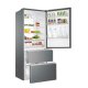 Haier 3D 70 Serie 3 A3FE743CPJ frigorifero con congelatore Libera installazione 450 L E Platino, Stainless steel 23