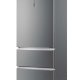 Haier 3D 70 Serie 3 A3FE743CPJ frigorifero con congelatore Libera installazione 450 L E Platino, Stainless steel 5
