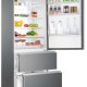Haier 3D 70 Serie 3 A3FE743CPJ frigorifero con congelatore Libera installazione 450 L E Platino, Stainless steel 10
