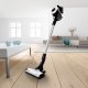 Bosch Serie 6 BCS612W scopa elettrica Aspirapolvere a bastone 2 in 1 Batteria Secco Senza sacchetto Nero, Bianco 2,5 Ah 3
