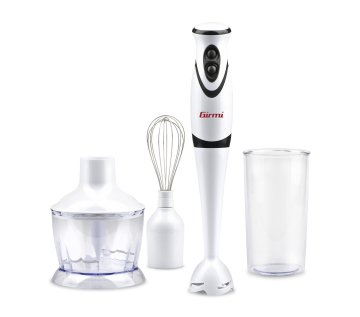 Girmi MX15 Frullatore ad immersione 200 W Nero, Bianco