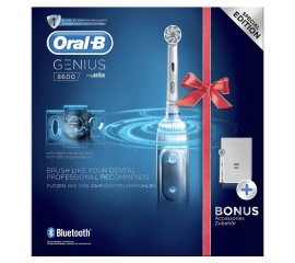 Oral-B Genius Spazzolino Elettrico Ricaricabile 8600 Color Argento