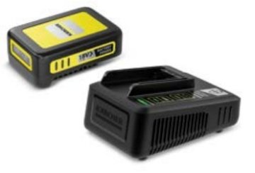 Kärcher Power 18/25 Set batteria e caricabatterie