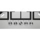 Electrolux KGU75361X Acciaio inox Da incasso 75 cm Gas 5 Fornello(i) 10