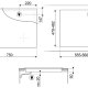 Smeg SI4742D piano cottura Nero Da incasso 75 cm Piano cottura a induzione 4 Fornello(i) 5
