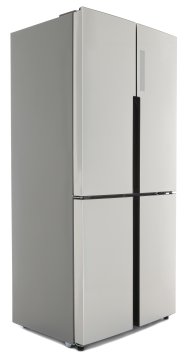 Haier HTF-456DM6 frigorifero side-by-side Libera installazione 470 L F Acciaio inossidabile