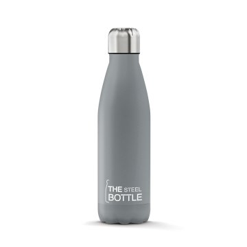 The Steel Bottle Grip Uso quotidiano 1000 ml Acciaio inox Grigio