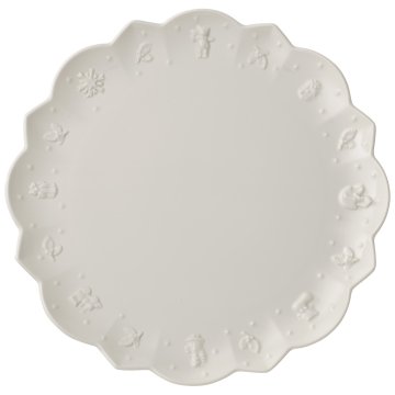 Villeroy & Boch 1486582640 piatto piano Vassoio da colazione Rotondo Porcellana Bianco 1 pz