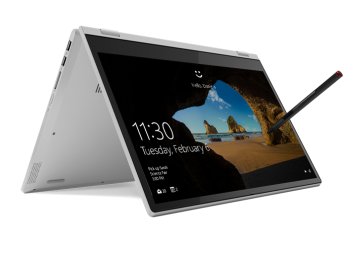 Lenovo IdeaPad C340 Intel® Core™ i3 i3-10110U Ibrido (2 in 1) 35,6 cm (14") Touch screen Full HD 8 GB DDR4-SDRAM 512 GB SSD Wi-Fi 5 (802.11ac) Windows 10 Home Italiano Platino