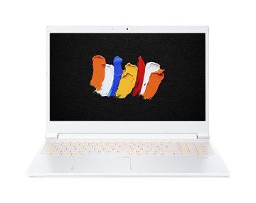 Acer ConceptD CN315-71-71BR Computer portatile 39,6 cm (15.6") Full HD Intel® Core™ i7 i7-9750H 16 GB DDR4-SDRAM 512 GB SSD NVIDIA® GeForce® GTX 1650 Wi-Fi 6 (802.11ax) Windows 10 Pro Bianco