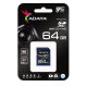 ADATA ASDX64GUI3V30S-R memoria flash 64 GB SDXC UHS-I Classe 10 3