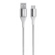 Belkin F2CU059BT04-SLV cavo USB 1,2 m USB A USB C Argento 2