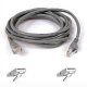 Belkin Cable patch CAT5 RJ45 snagless 1m grey cavo di rete Grigio Cat5e U/UTP (UTP) 2