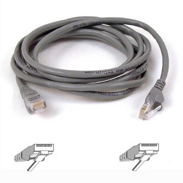 Belkin RJ45 CAT-6 Snagless STP Patch Cable 3m grey cavo di rete Grigio