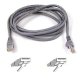 Belkin 3m Cat.6 UTP cavo di rete Grigio Cat6 U/UTP (UTP) 2