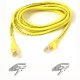 Belkin RJ45 CAT-6 Snagless UTP Patch Cable 5m yellow cavo di rete Giallo 2