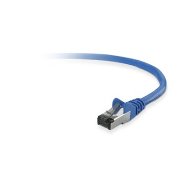 Belkin STP CAT6 0.5 m cavo di rete Blu 0,5 m U/FTP (STP)