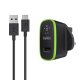 Belkin F7U001VF06-BLK Caricabatterie per dispositivi mobili Smartphone, Tablet Nero, Verde USB Interno 2