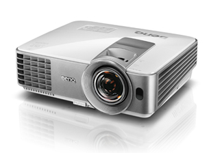BenQ MS630ST videoproiettore Proiettore a raggio standard 3200 ANSI lumen DLP SVGA (800x600) Compatibilità 3D Argento, Bianco