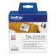 Brother DK-22225 nastro per etichettatrice Nero su bianco 3