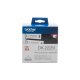 Brother DK-22251 nastro per etichettatrice Nero e rosso su bianco 3