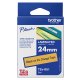 Brother TZE-B51 nastro per etichettatrice Nero su arancione fluorescente 4