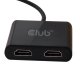 CLUB3D USB A to HDMI™ 2.0 Dual Monitor 4K 60Hz 5