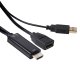 CLUB3D HDMI™ to DisplayPort™ Adapter Male/Female 2