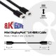 CLUB3D Mini DisplayPort 1.4 Cable HBR3 8K60Hz Male / Male 2 mtr. / 6.56 Ft. 4