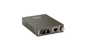 D-Link DMC-810SC convertitore multimediale di rete 2000 Mbit/s 1310 nm Nero