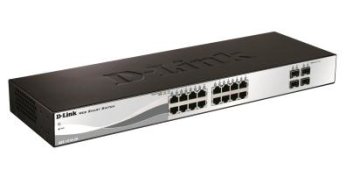 D-Link DGS-1210-20 switch di rete Gestito L2 1U Nero