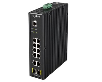 D-Link DIS-200G-12S switch di rete Gestito L2 Gigabit Ethernet (10/100/1000) Nero