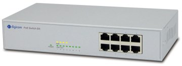 Digicom 8E4463 switch di rete Fast Ethernet (10/100) Supporto Power over Ethernet (PoE) Grigio