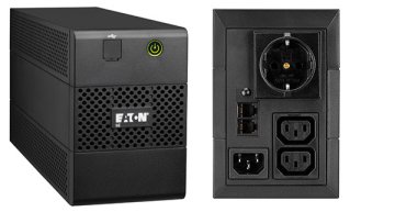 Eaton 5E 850I USB DIN gruppo di continuità (UPS) A linea interattiva 0,85 kVA 480 W 3 presa(e) AC