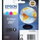Epson Globe Singlepack Colour 267 ink cartridge 2