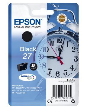 Epson Alarm clock Cartuccia Sveglia Nero Inchiostri DURABrite Ultra 27