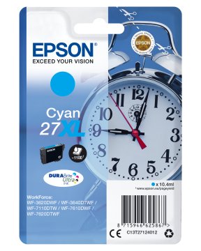Epson Alarm clock Cartuccia Sveglia Ciano Inchiostri DURABrite Ultra 27XL