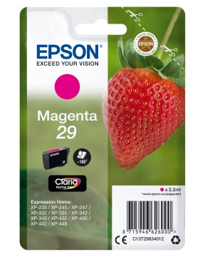 Epson Strawberry Cartuccia Fragole Magenta Inchiostri Claria Home 29