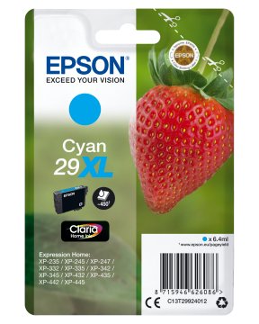 Epson Strawberry Cartuccia Fragole Ciano Inchiostri Claria Home 29XL