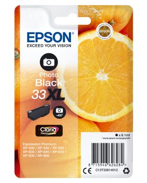Epson Oranges Cartuccia Nero foto T33XL Claria Premium