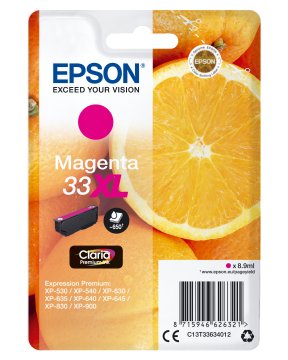 Epson Oranges Cartuccia Magenta T33XL Claria Premium