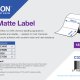 Epson PE Matte Label - Die-cut Roll: 102mm x 51mm, 535 labels 2