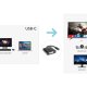 Hamlet XVAUC-DV4K cavo e adattatore video USB tipo-C DVI 3